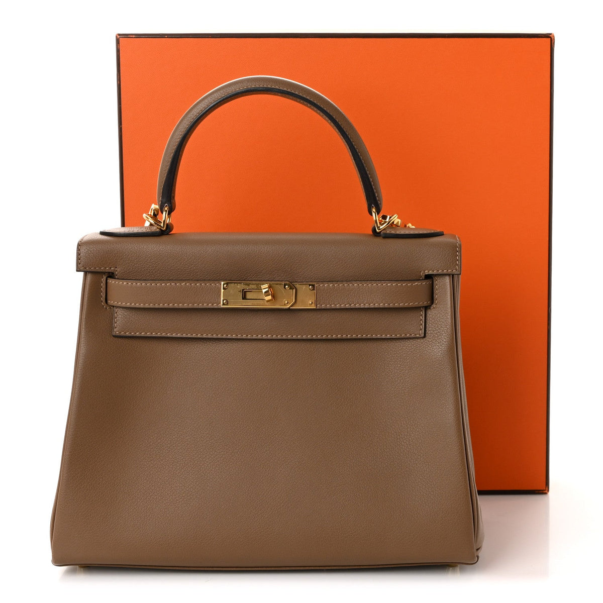Evercolor Kelly Retourne 28 Beige De Weimar