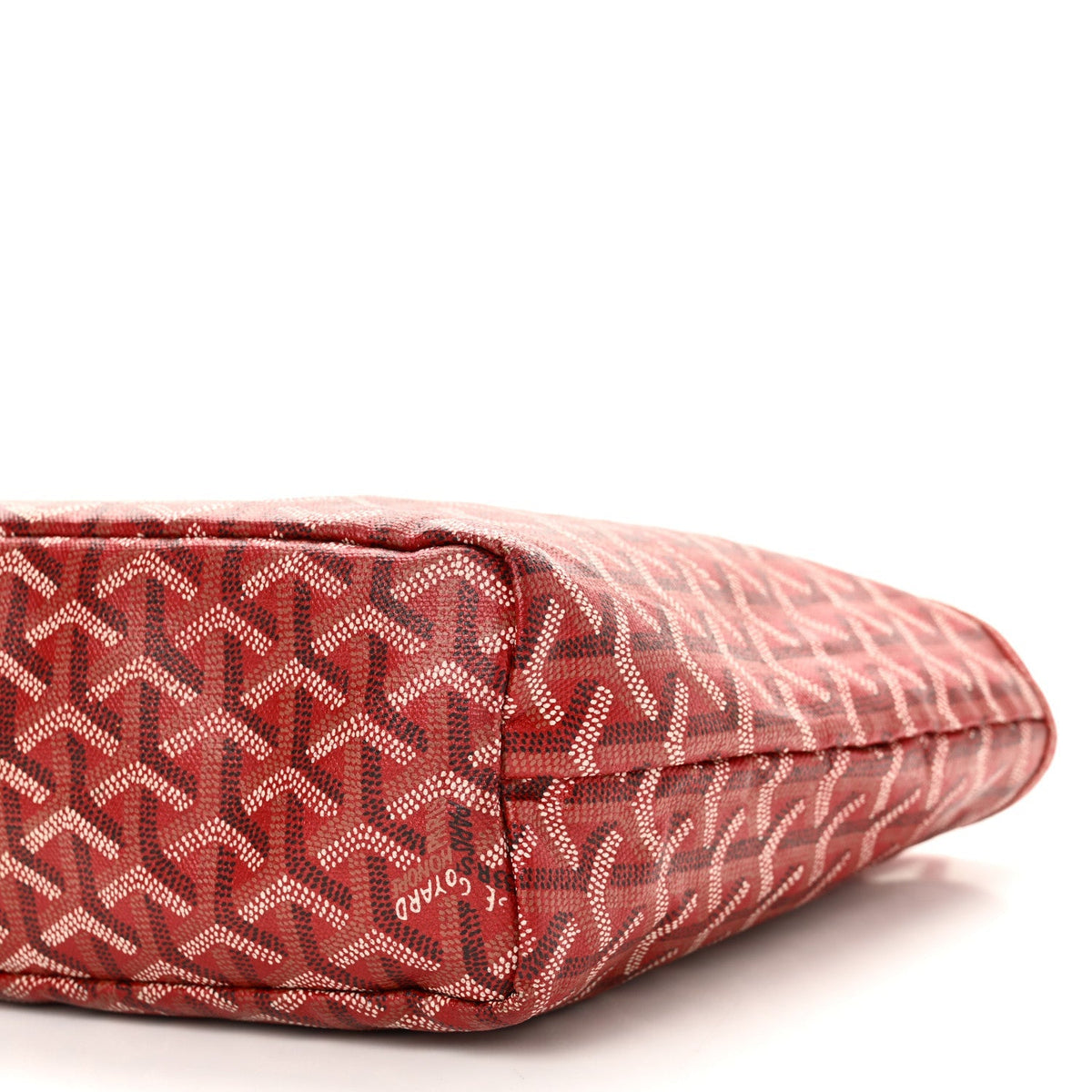 Goyardine Saint Louis Junior Jr PM Tote Red