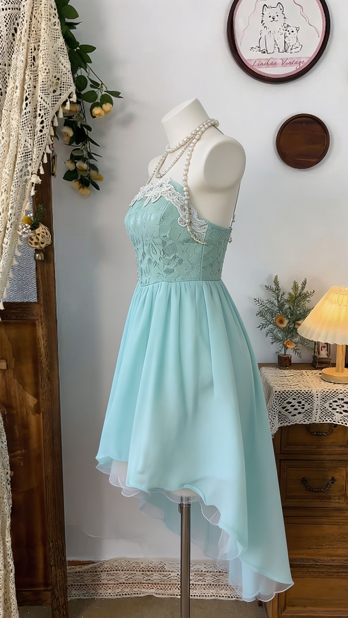 Beauty Homecoming Dress Strapless Hi-Lo Back to School Outfits Party Dress D6540