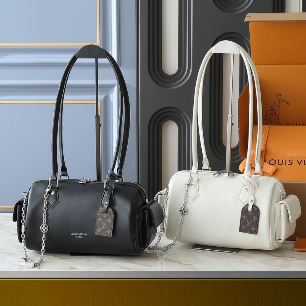 LOUIS VUITTON SPEEDY CARGO VIBE WHITE 28CM M12965