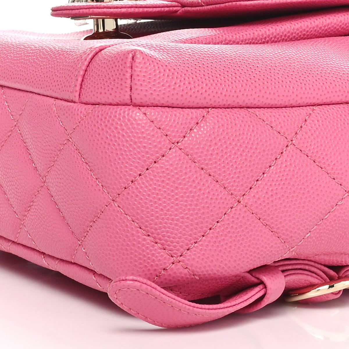 Caviar Quilted Small CC Day Backpack Pink