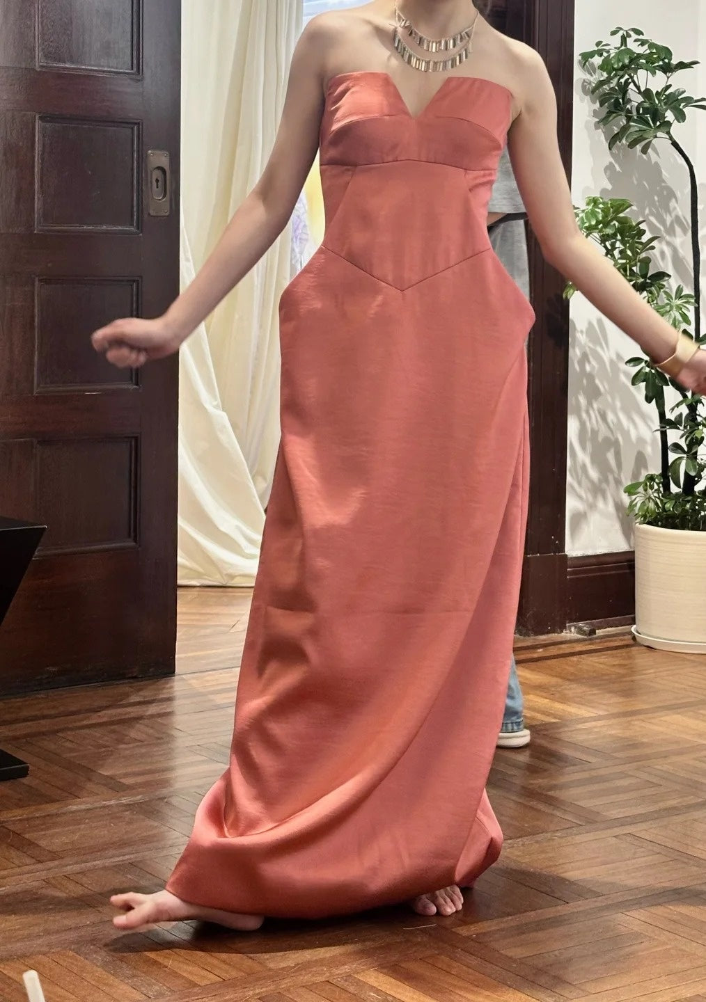 Fashion Prom Dress V-neck Gala Dress Formal Dress Evening Dress D4622