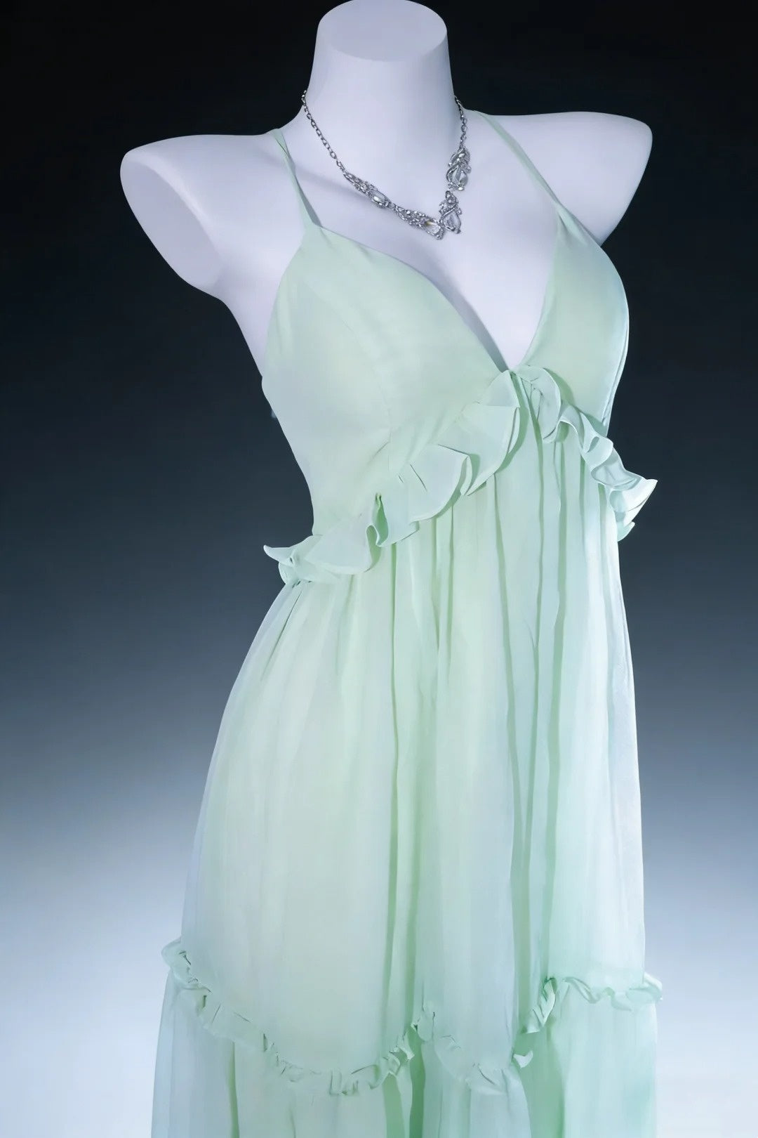 Fashion Prom Dress V-neck Backless Gala Dress Evening Dress Formal Gown D5462