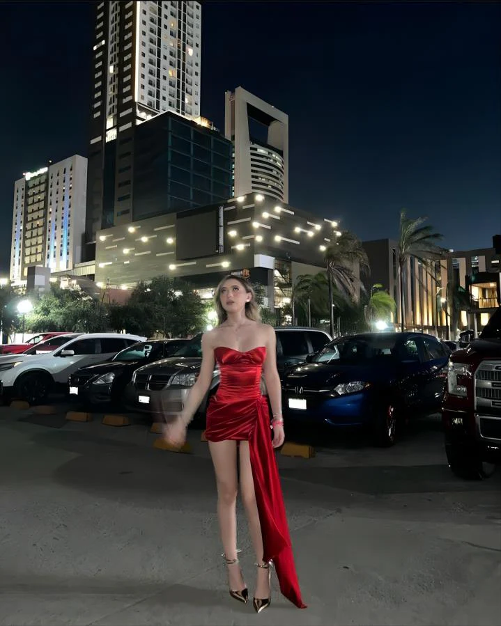 Strapless Red Satin Velvet Sheath Short Party Dress Homecoming Dress SH1435