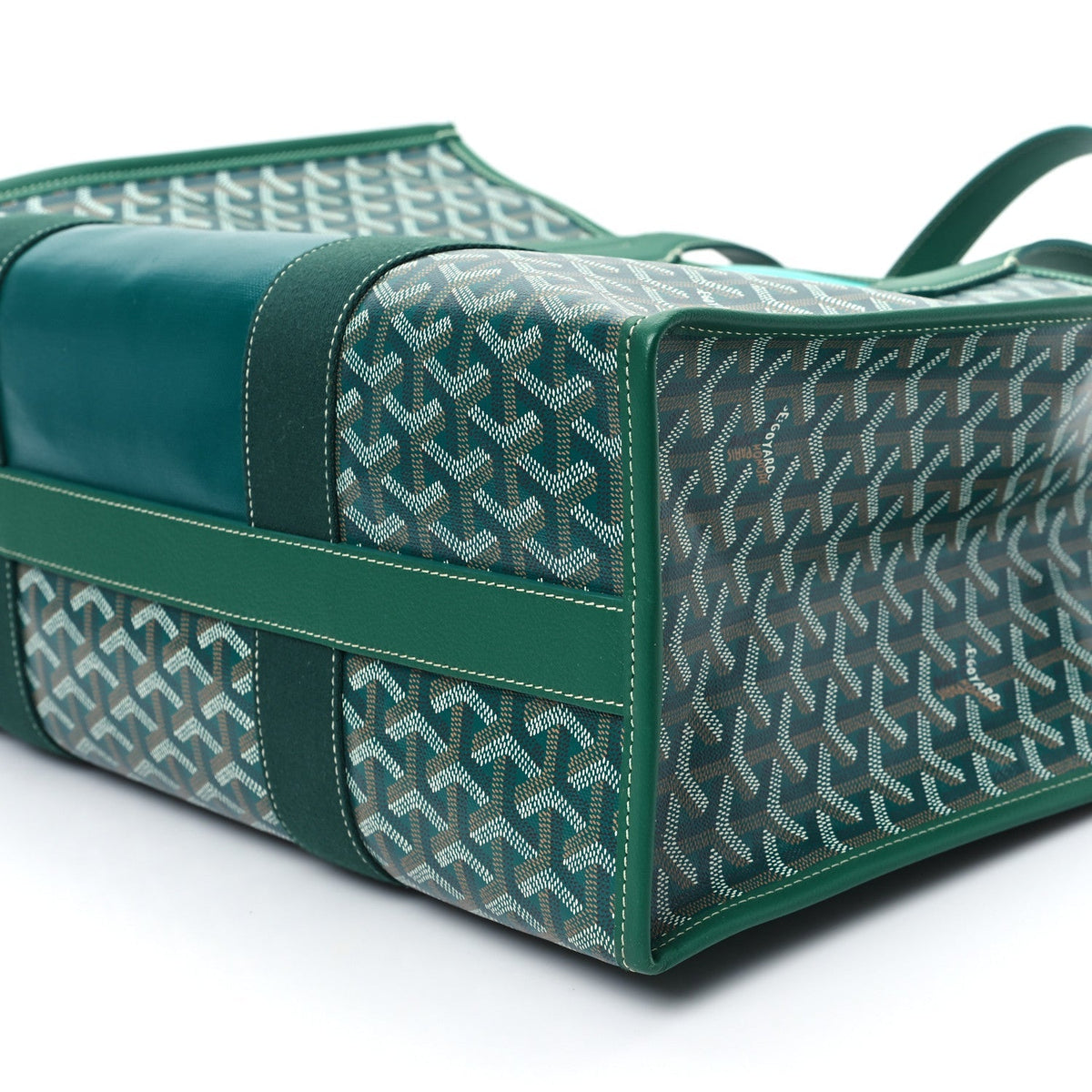 Goyardine Villette Tote Green