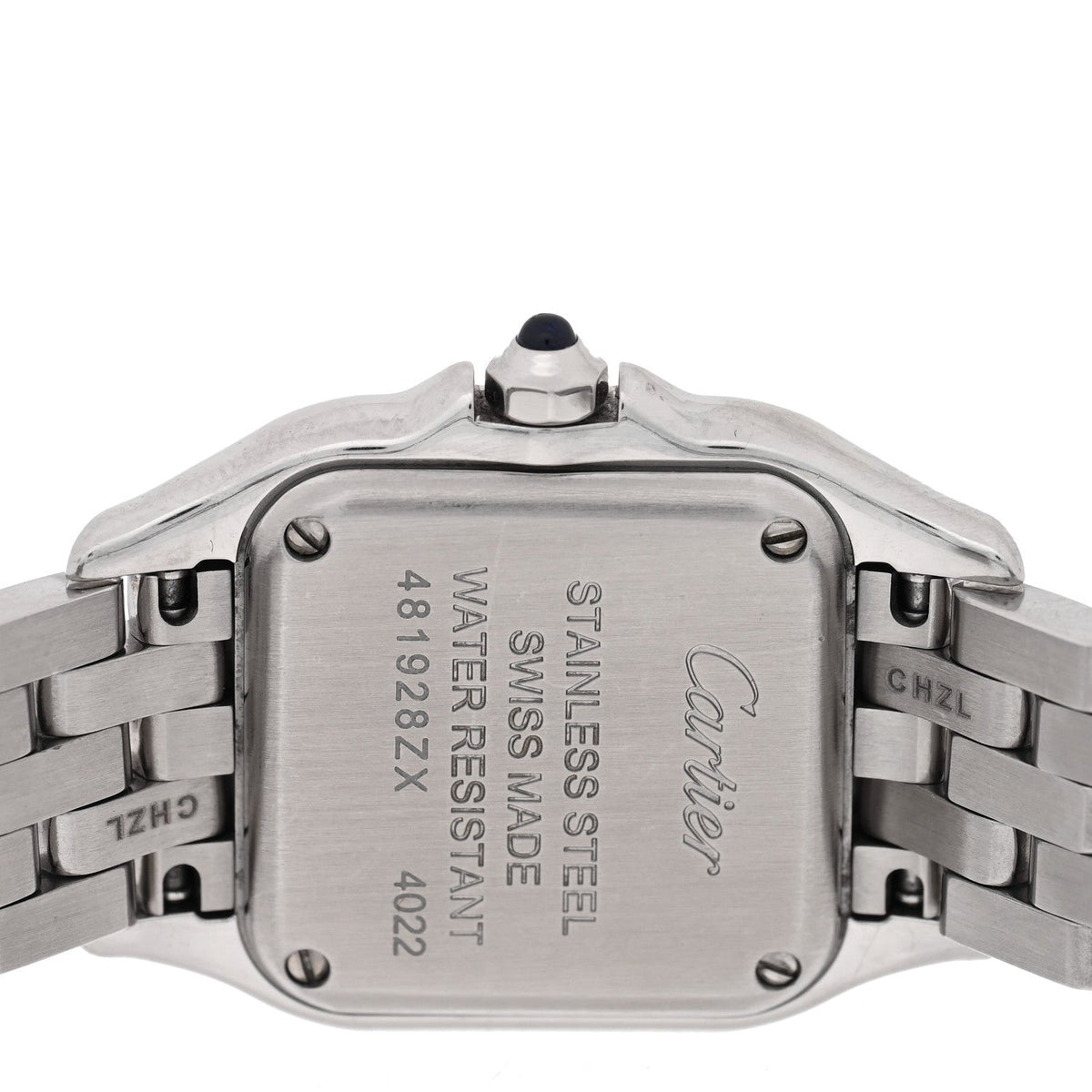Stainless Steel Diamond 22mm Panthere Quartz Watch