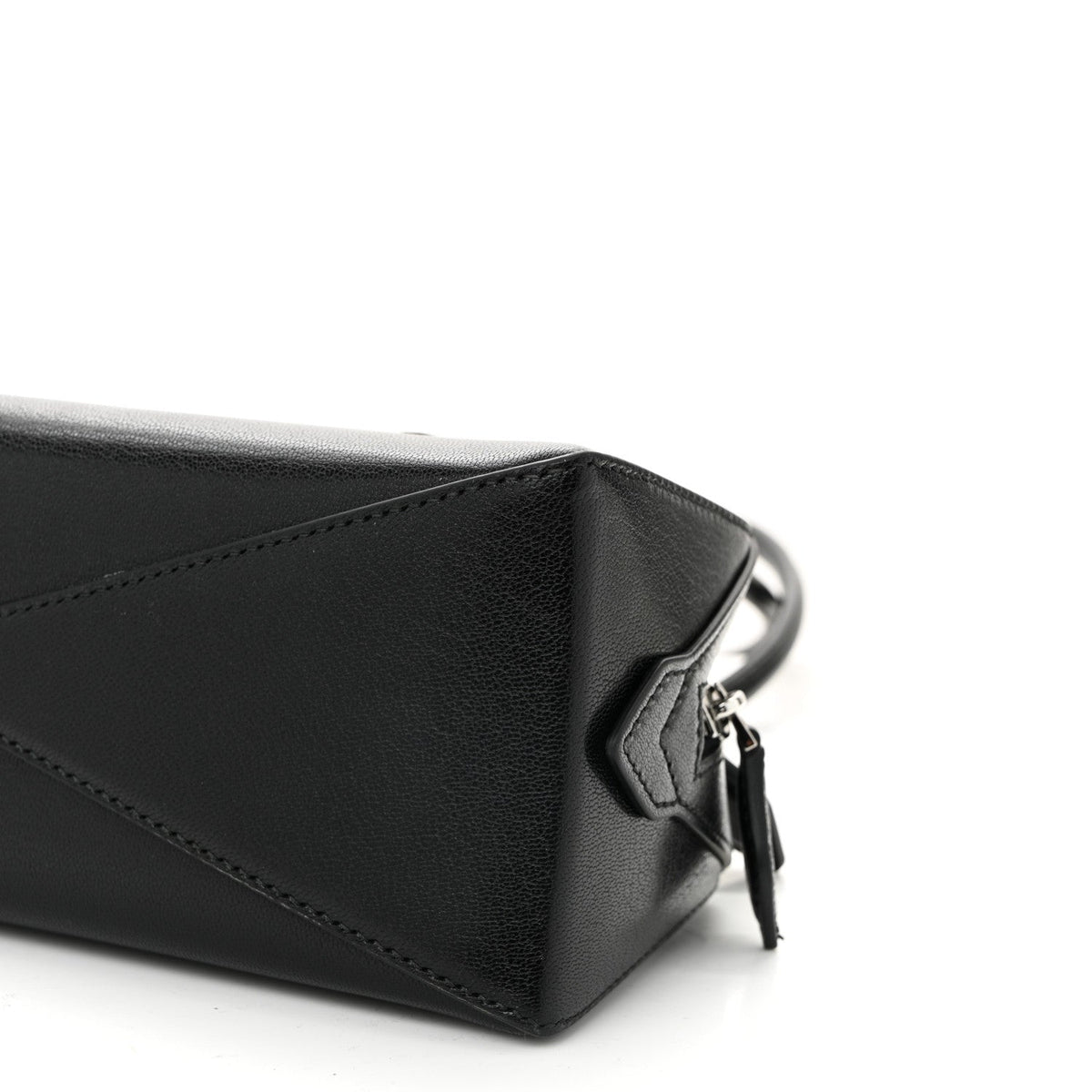 Goatskin Medium Le Teckel Bag Black