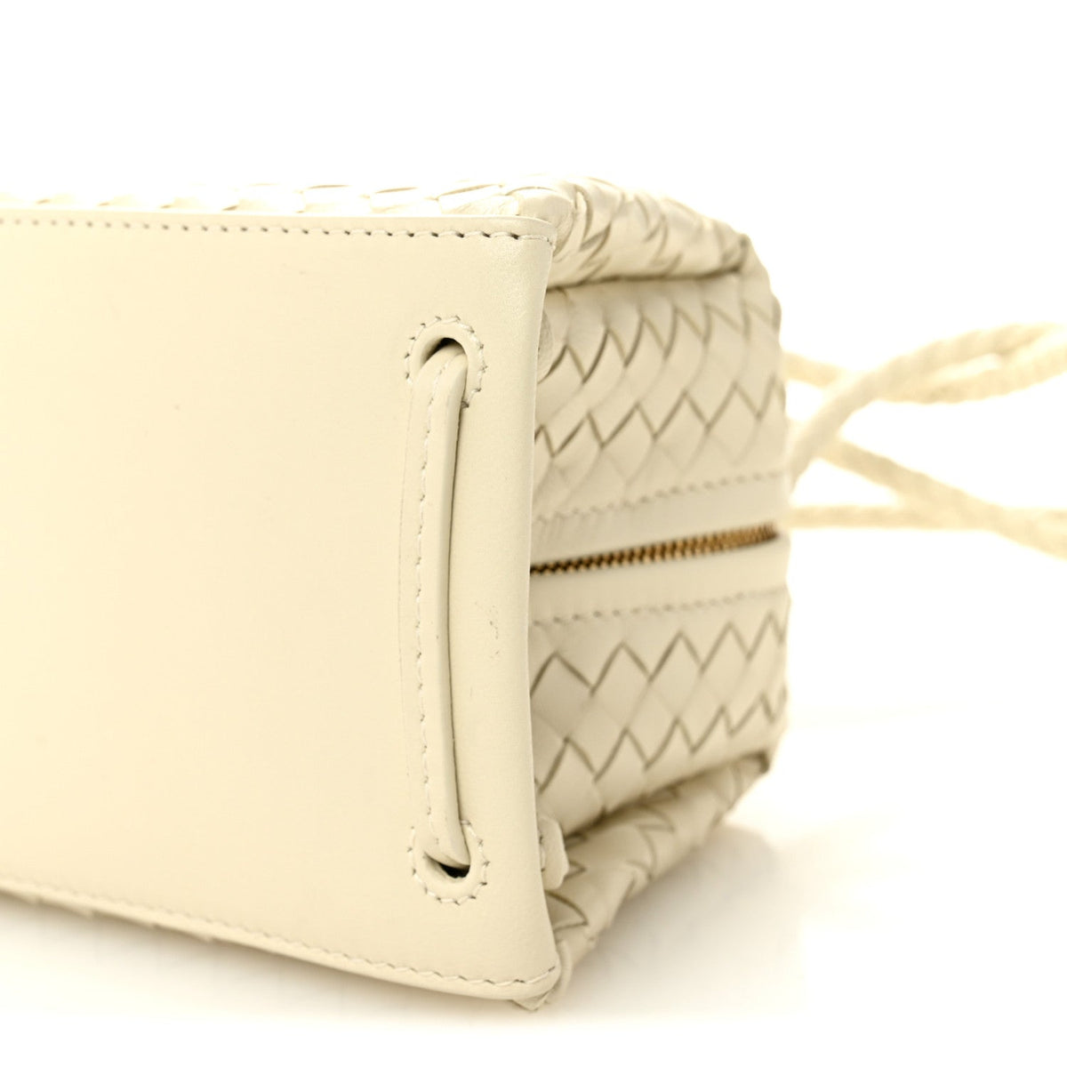 Nappa Intrecciato Tokyo Top Handle Bag Sea Salt