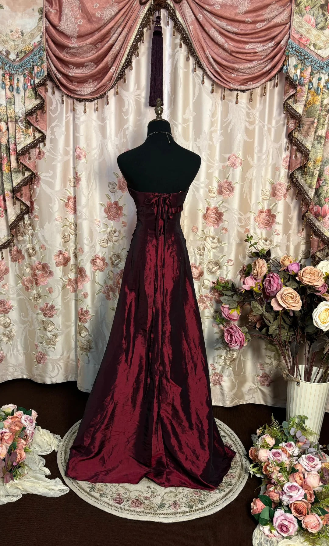 Elegant Prom Dress A Line Sweetheart Pleated Long Prom Gown Evening Dress Party Dress Gala Dress D2478