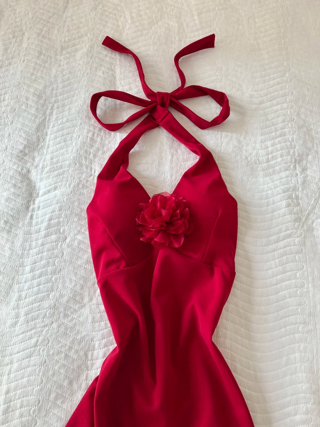 Stunning Prom Dress Halter Slit Wine Red Prom Dress Evening Dress Party Dress D2586