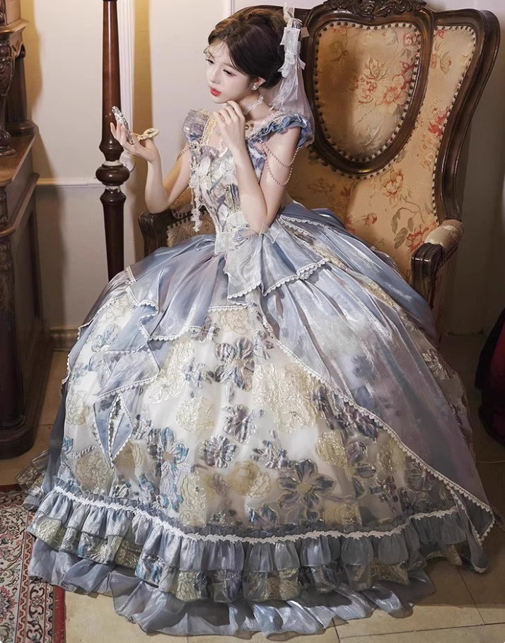 Gorgeous Prom Dress Off Shoulder Pleated Ball Gown Birthday Party Dress Evening Dress 16th Dress D2926
