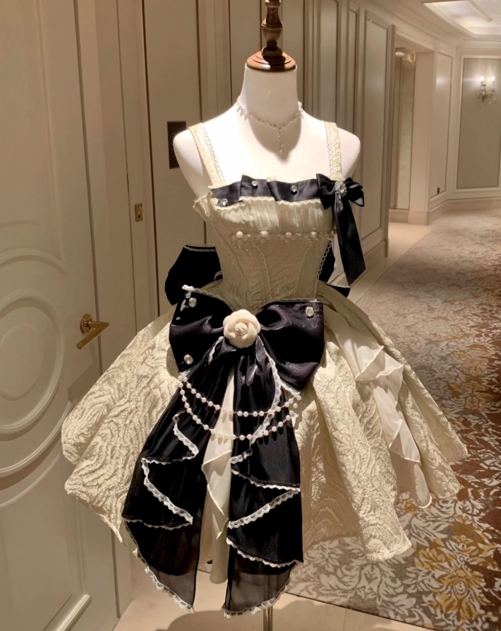 Elegant Short Prom Dress Spaghetti Straps Bowknot Cocktail Dress Homecoming Dress Princess Dress D2932