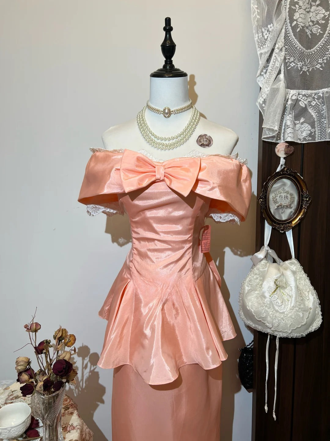 Elegant Prom Dress Off Shoulder Gala Dress Evening Dress D3130