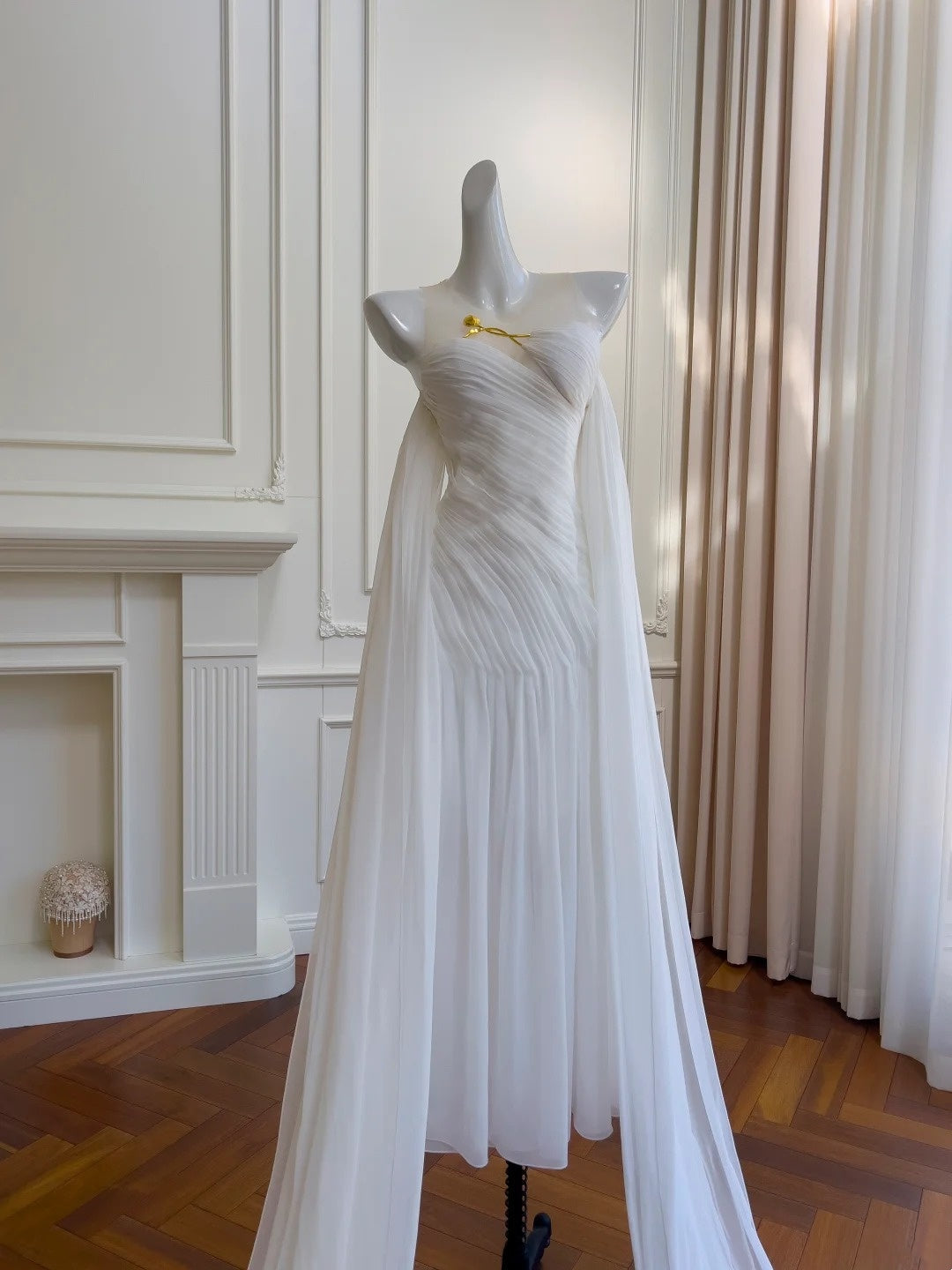 Charming Prom Dress Crew Neck Pleated Birthday Dresses Party Outfits D3269