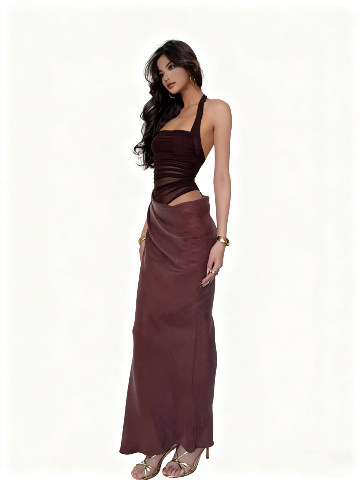 New Arrival Prom Dress Halter Pleated Birthday Party Dress Cocktail Dress D3500
