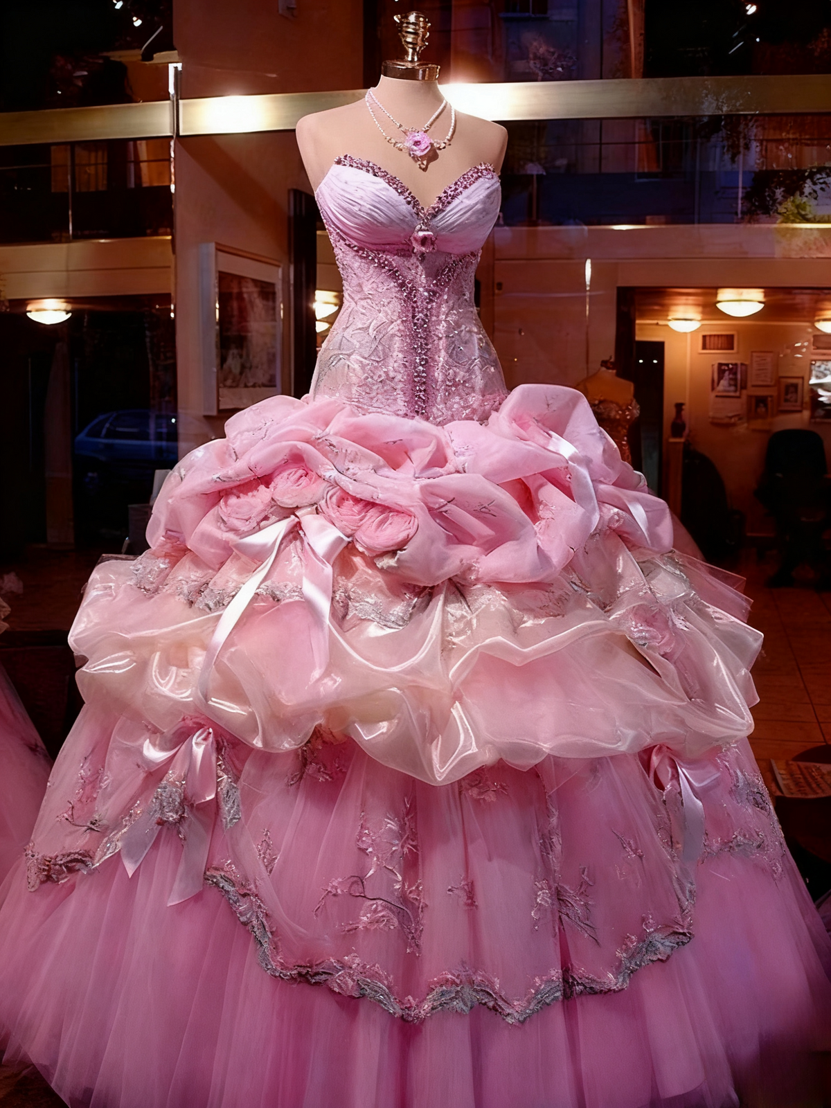 Luxury Prom Dress Sweetheart Pleated Ball Gown Sweet 16 Dress Evening Dress D3679