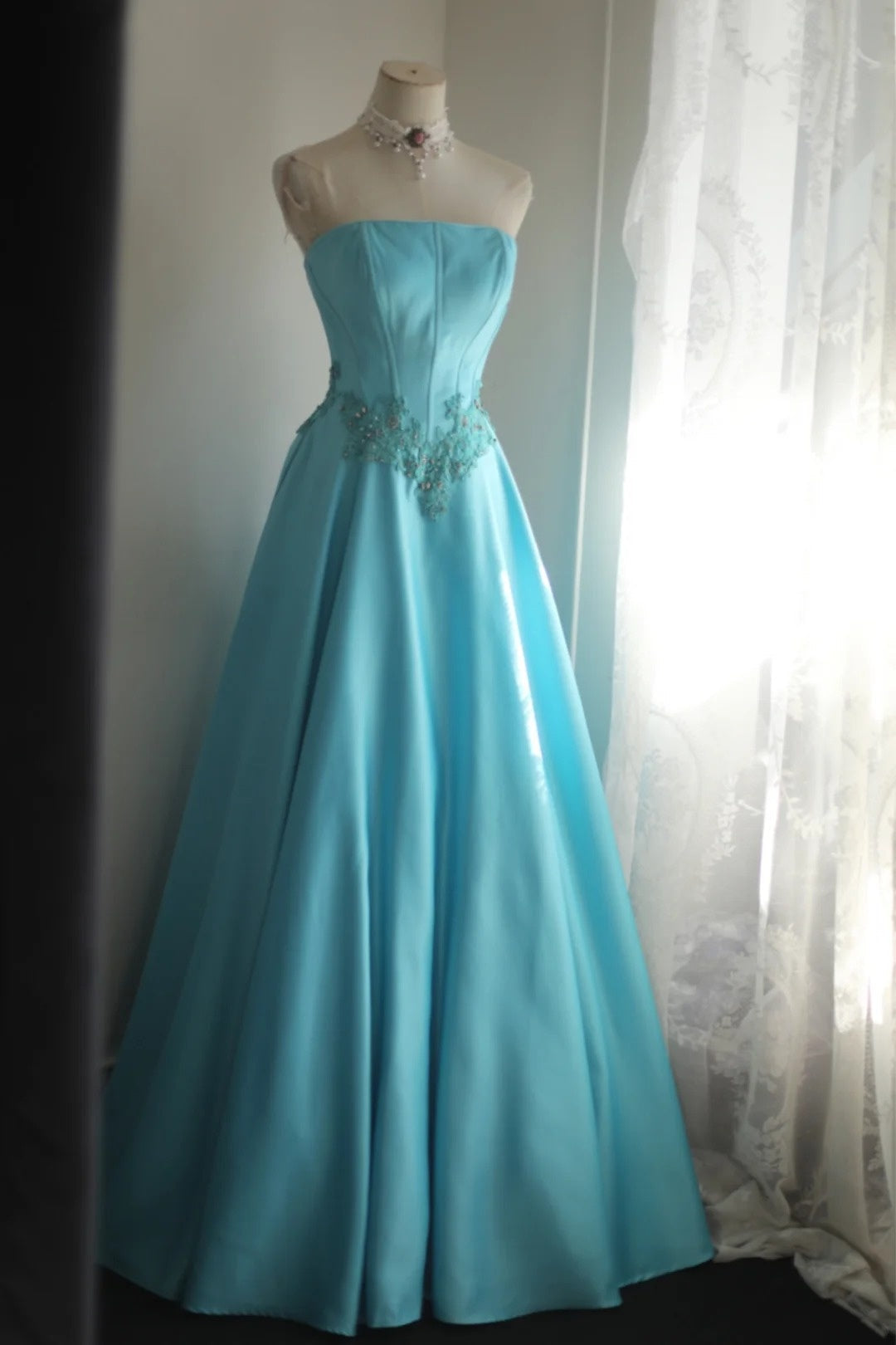 Stunning Prom Dress A Line Strapless Pleated Evening Dress Gala Gown Cocktail Dress D3975