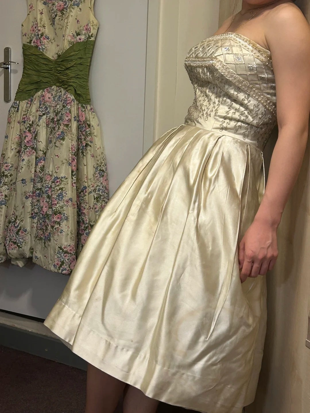 Stunning Prom Dress Strapless Beading Evening Dress Birthday Party Dress Formal Dress D4263