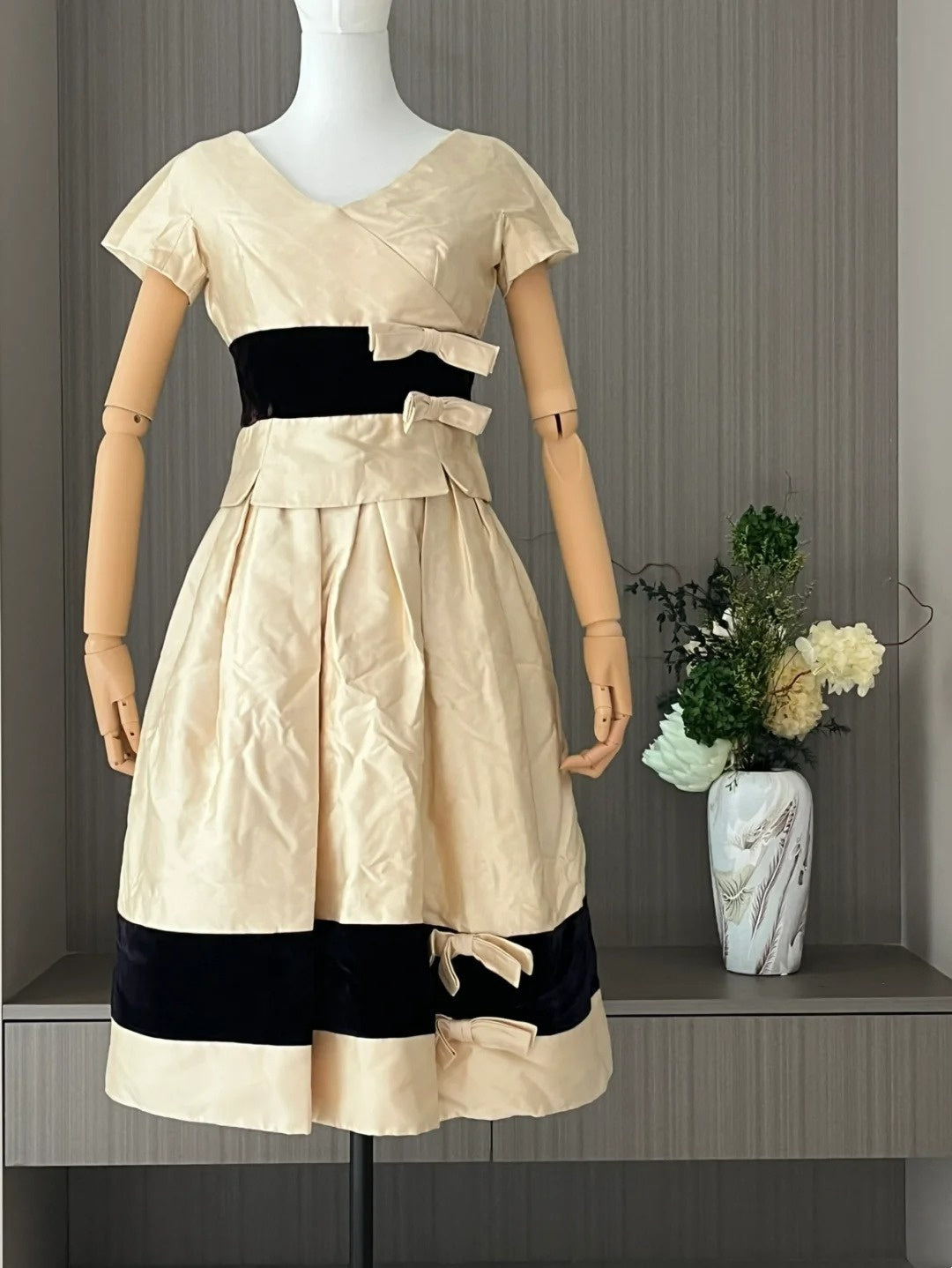 Beauty Prom Dress A Line V-neck Pleated Formal Dress Evening Dress Party Dress D4273