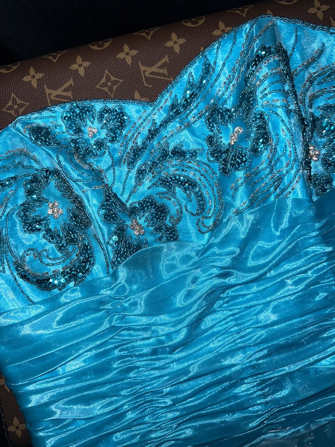 Beauty Prom Dress Sweetheart Pleated Ball Gown Evening Dress Quinceanera Dress D4304