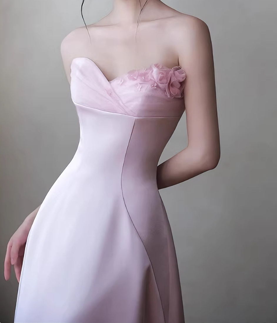Beauty Prom Dress Light Pink Sweetheart Gala Dress Evening Dress Formal Dress D4380