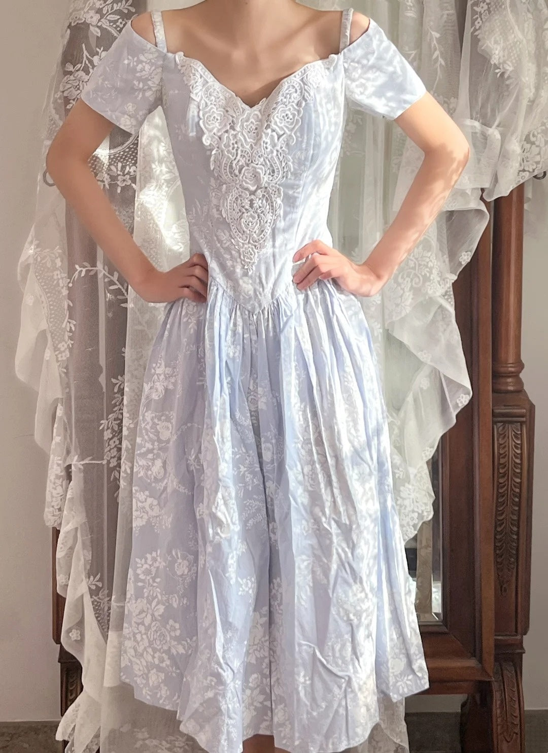 Elegant Prom Dress V-neck Pleated Birthday Party Dress Evening Dress Formal Dress D4444