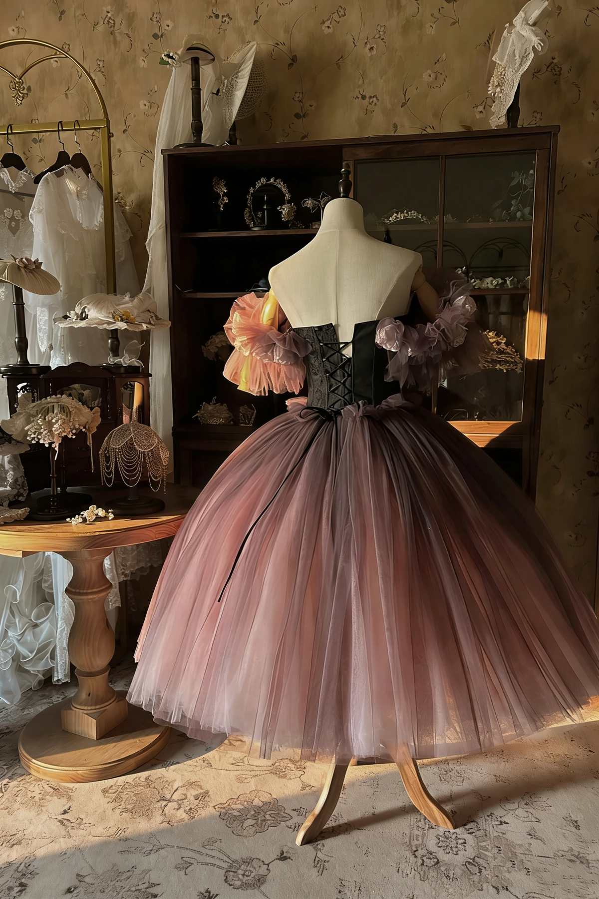 Stunning Prom Dress Off Shoulder Pleated Tulle Birthday Party Dress Evening Dress Formal Dress D4458