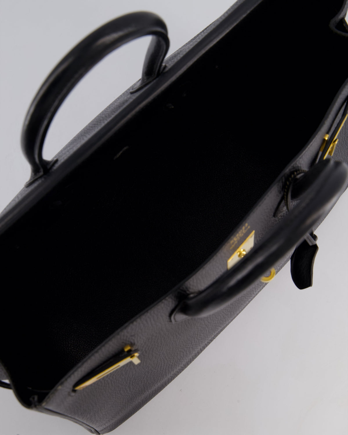 Hermès Birkin 35cm Retourne in Black Ardennes Leather with Gold Hardware