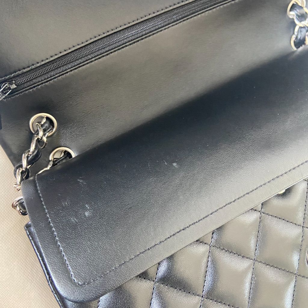 Chanel Classic Quilted Black Jumbo Flap Bag