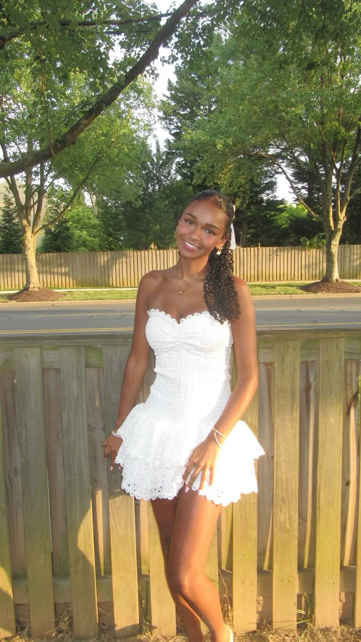 White Sweetheart A-Line Short Party Dresses Homecoming Dresses, D1237