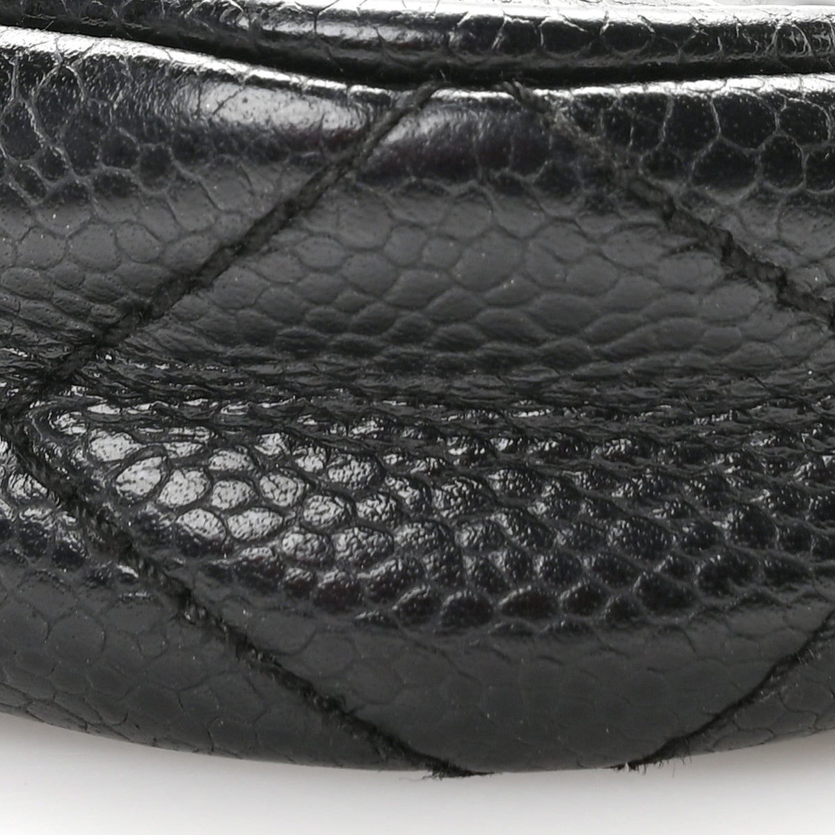 Caviar Quilted Timeless CC Shoulder Bag Black