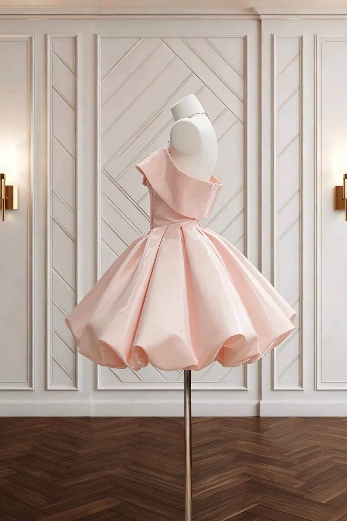 Beauty Homecoming Dress Sweetheart Pleated Short Prom Dress Back to School Outfits Party Dress D6007