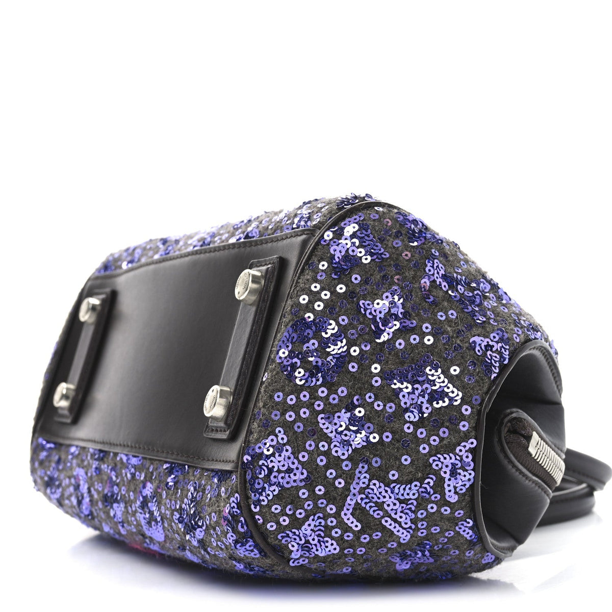 Sequin Monogram Sunshine Express Baby Purple