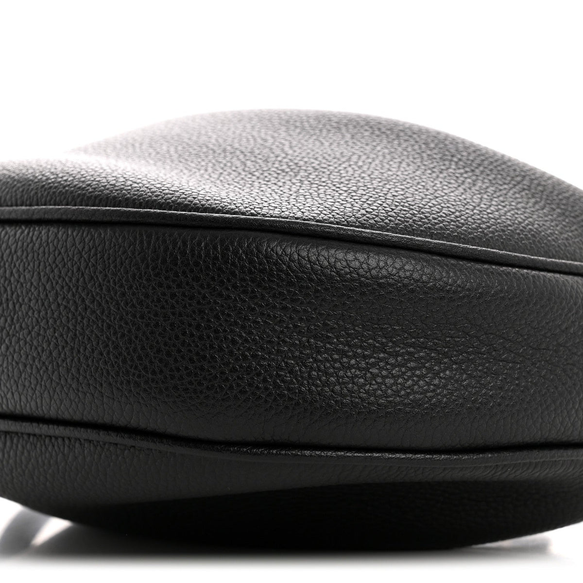 Supple Grained Calfskin Teen Lulu Shoulder Bag Black