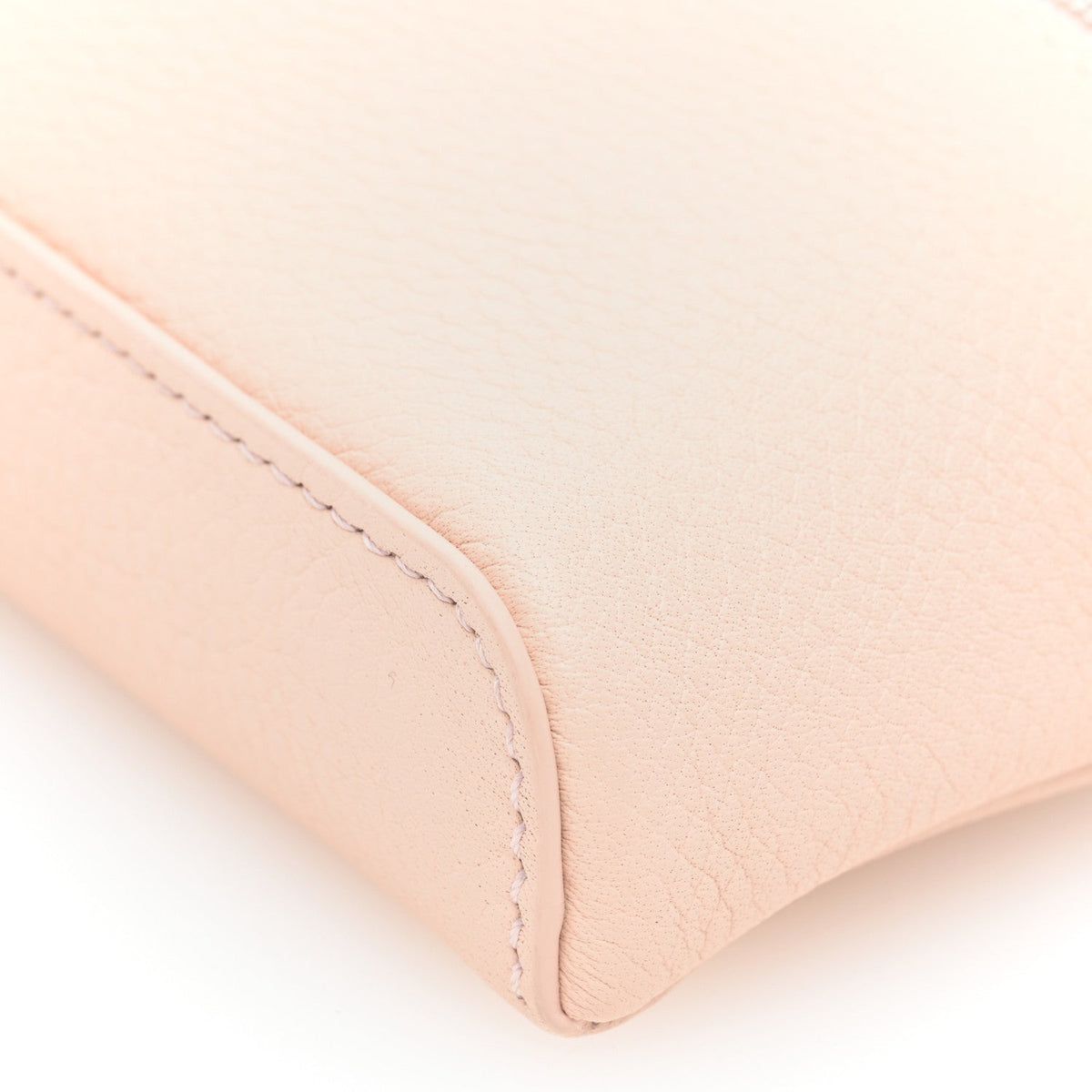 Grained Calfskin Extra Pocket Mini Pouch Candoglia Marble