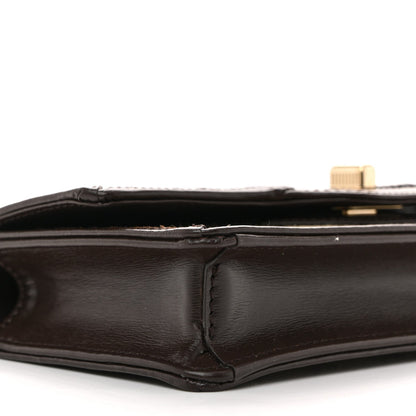 GG Monogram Mini Luce Shoulder Bag Beige Ebony