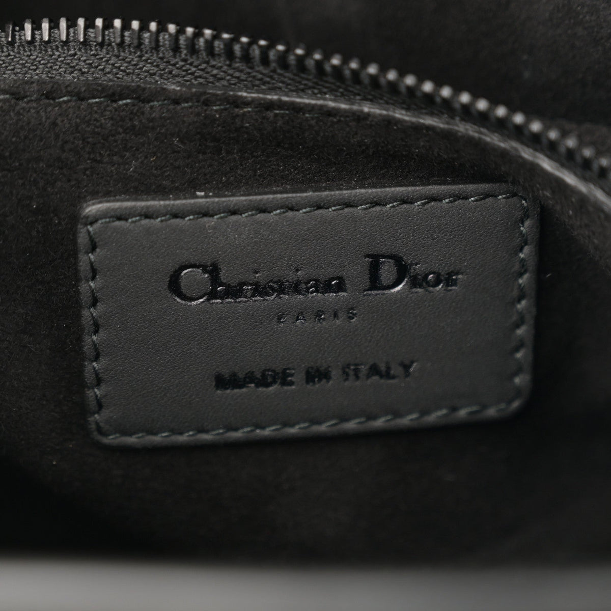 Matte Calfskin Cannage Studded Medium Supple Lady Dior Ultra Black