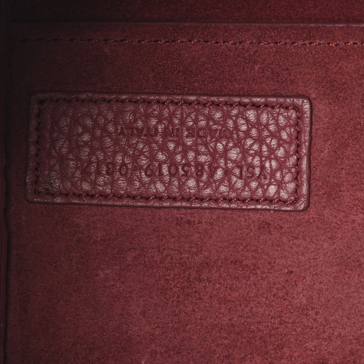 Grained Calfskin Nano Sac De Jour Souple Mystic Rose