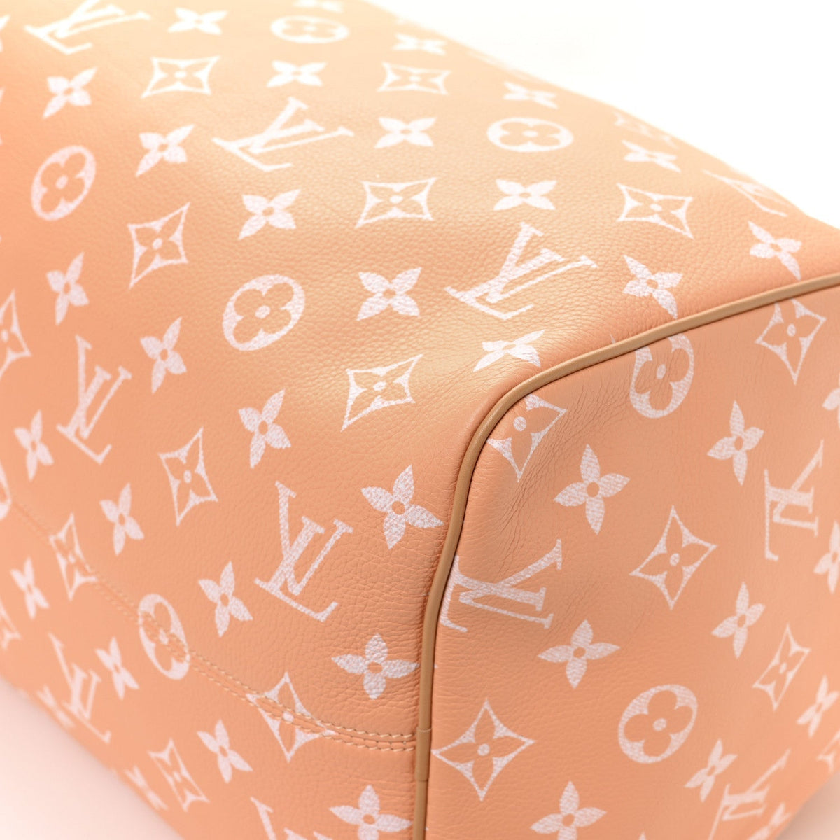 Calfskin Monogram Speedy P9 Bandouliere 40 Summer Peach