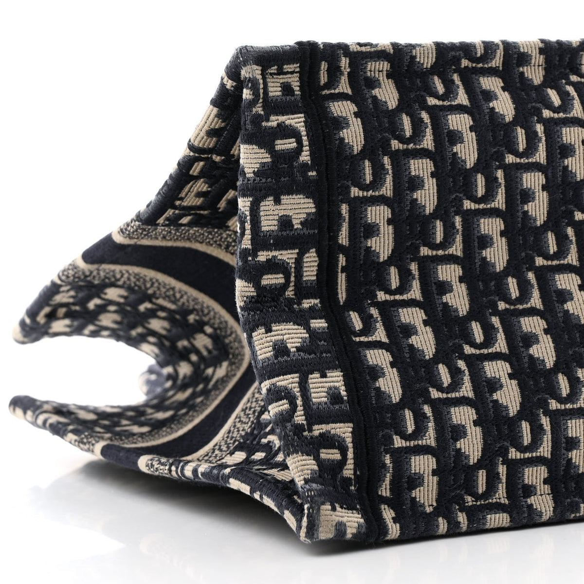 Oblique Medium Book Tote Blue Multicolor