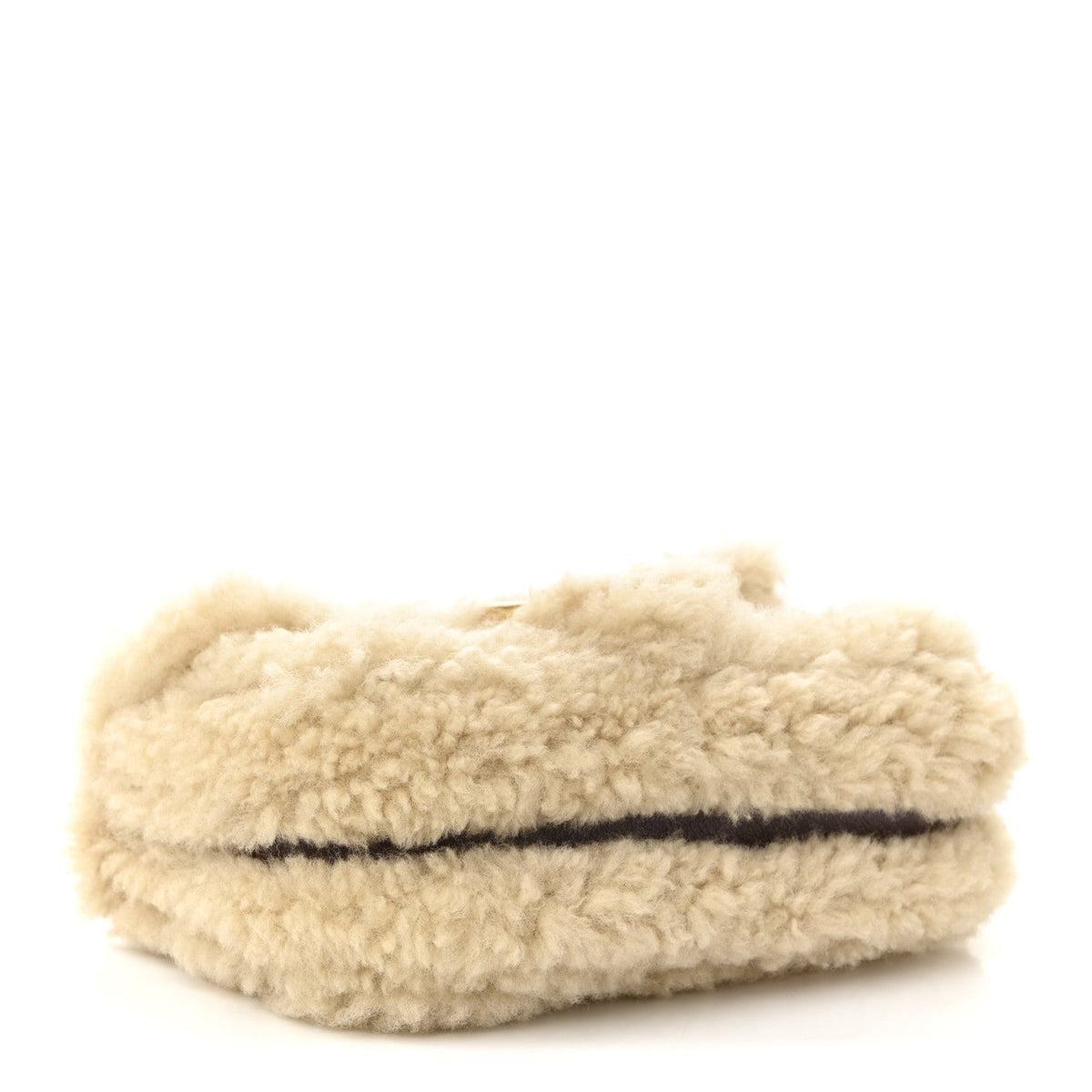 Azalea Calfskin Wool Matelasse Diagonal Super Mini GG Marmont Shoulder Bag Sand Desert