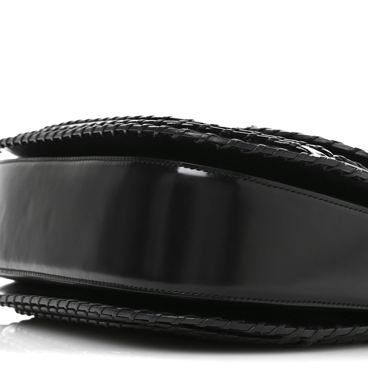 Pony Hair New Bamboo Medium Top Handle Bag Black