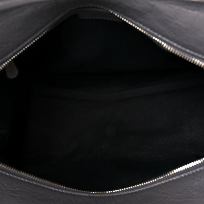 Agneau Arena Neo Cagole City Handbag Dark Grey
