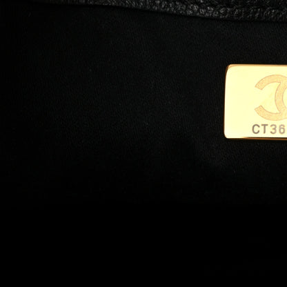 Caviar Quilted Small Chanel 25 Handbag Black