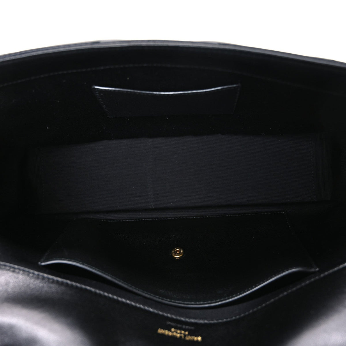 Lambskin Chevron Quilted Medium Loulou Black
