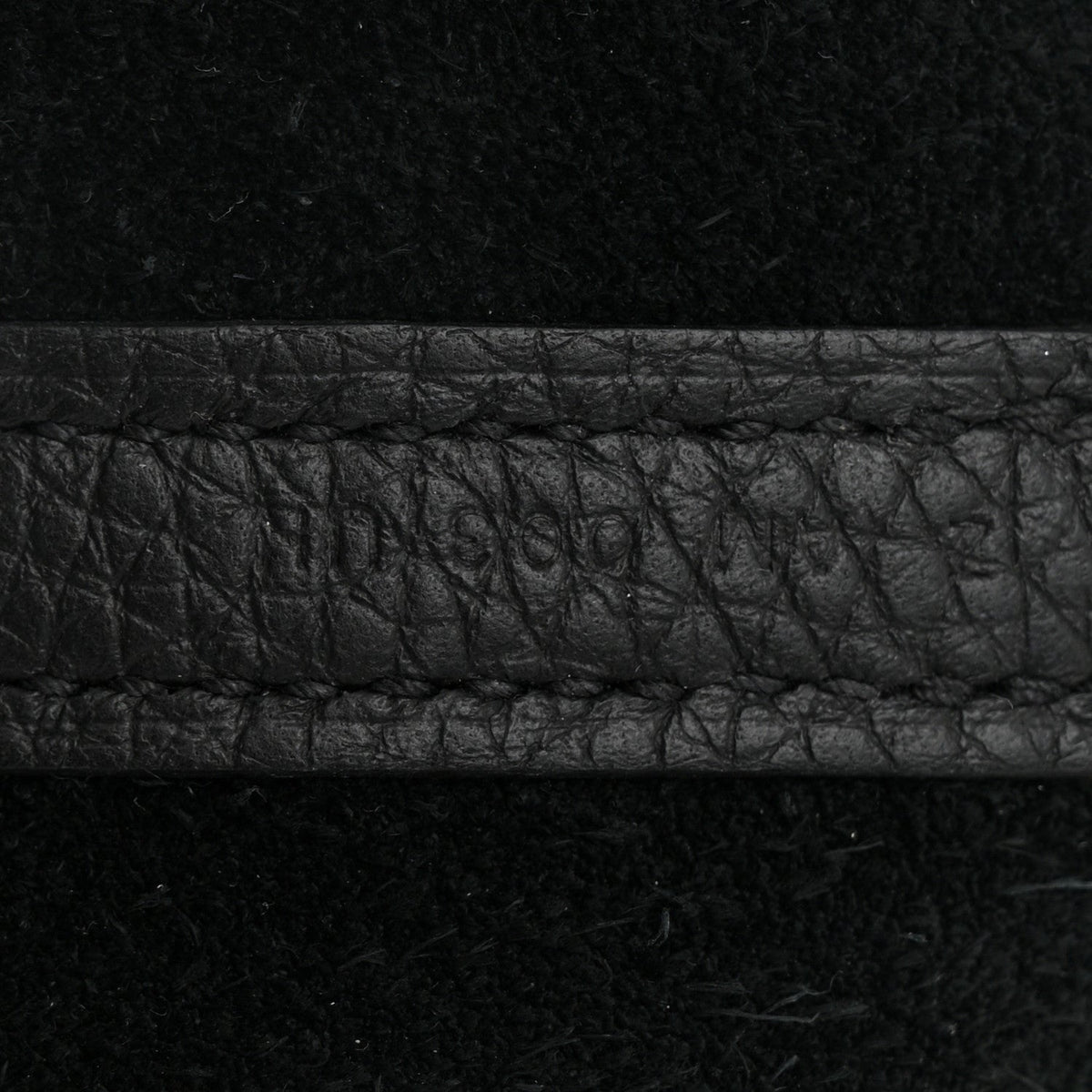 Taurillon Clemence Picotin Lock 22 MM Black