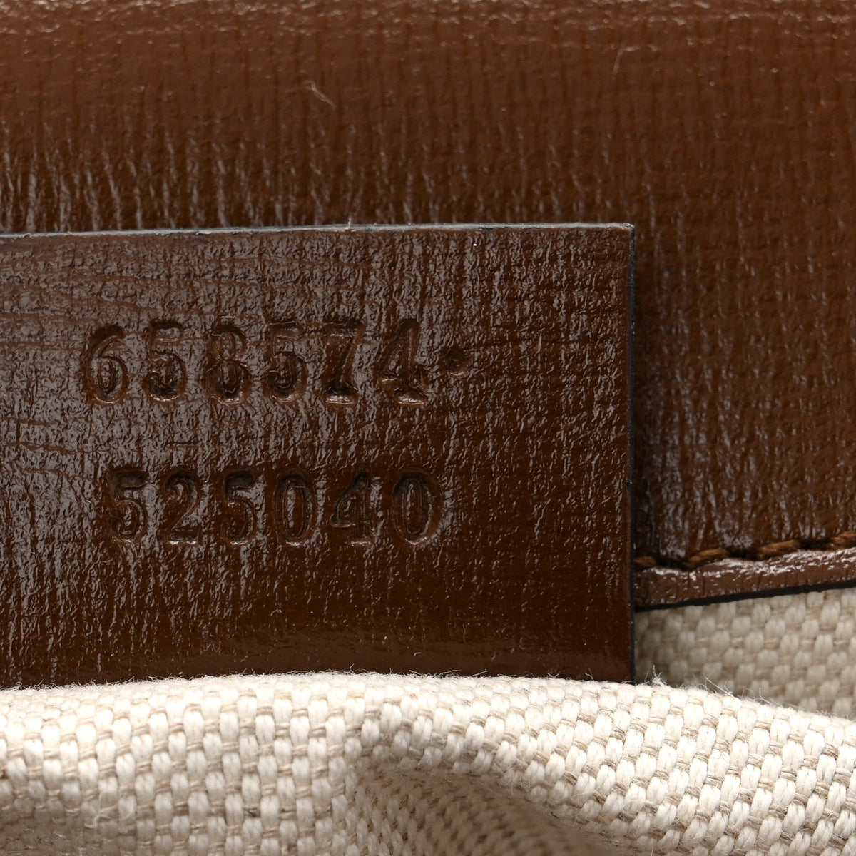 GG Supreme Monogram Web Mini Horsebit 1955 Shoulder Bag Beige Brown Sugar