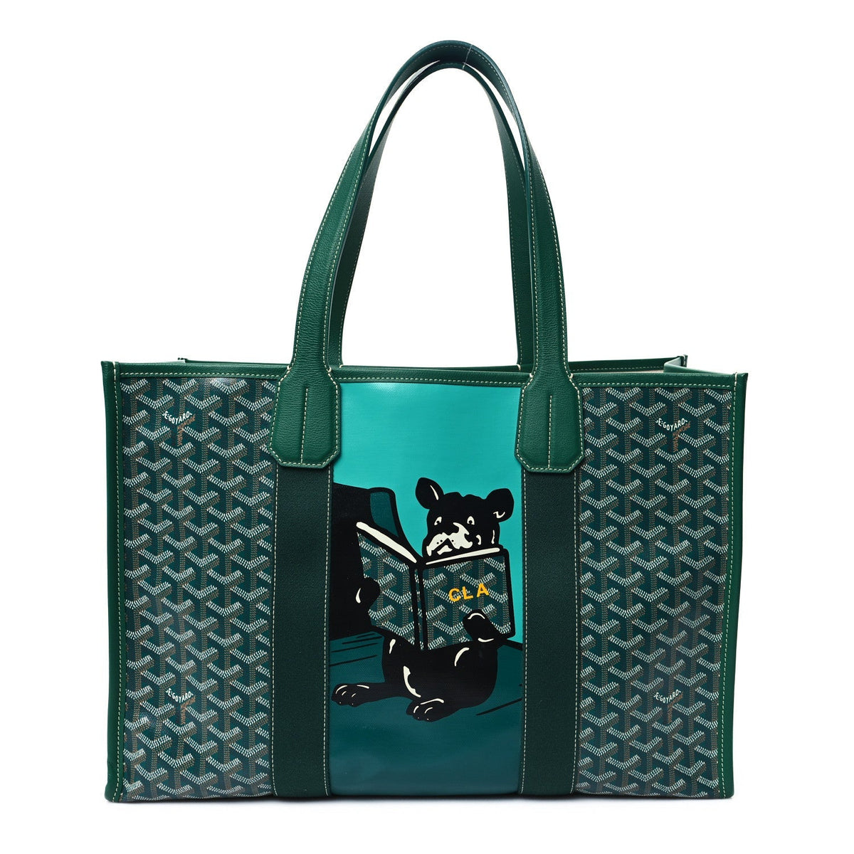 Goyardine Villette Tote Green