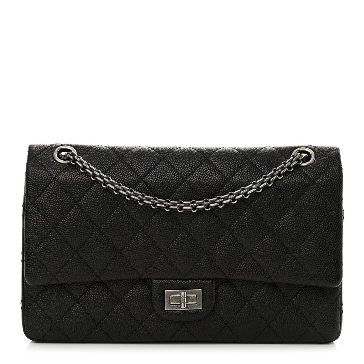 Caviar Quilted 2.55 Reissue 226 Flap Black