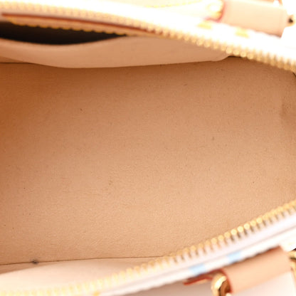 LV x TM Monogram Multicolor Alma BB White